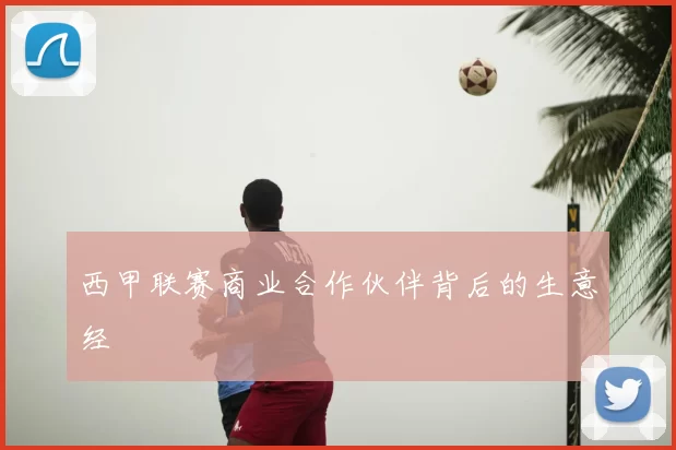 西甲联赛商业合作伙伴背后的生意经