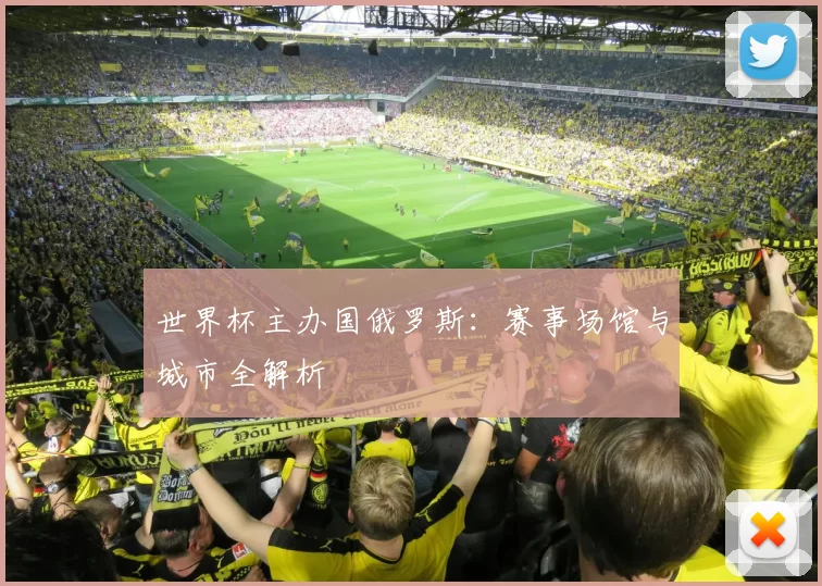 世界杯主办国俄罗斯：赛事场馆与城市全解析