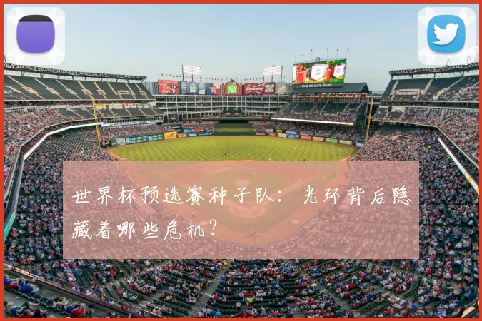 世界杯预选赛种子队:光环背后隐藏着哪些危机?